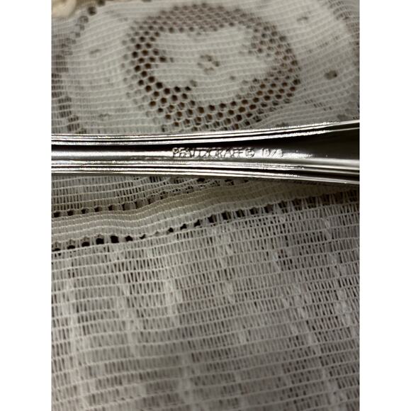 Pfaltzgraff 18/8 Stainless Set of 4 Slotted Spoons Gold Tip Brand New in Pack - Picture 4 of 8